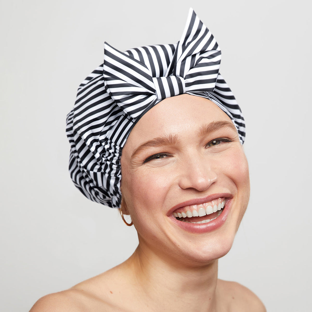 Stripe Shower Cap
