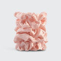 Blush Satin Sleep Scrunchies 5pc Set