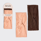 Rosewood Wide Twist Headbands 2pc Set