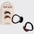 Black & Tort Cloud Cuffs - Small