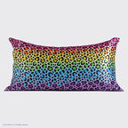 Lisa Frank x Kitsch Satin Pillowcase in Rainbow Leopard 4 Pack - King