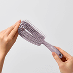 Soft Violet Detangling Flexi Brush