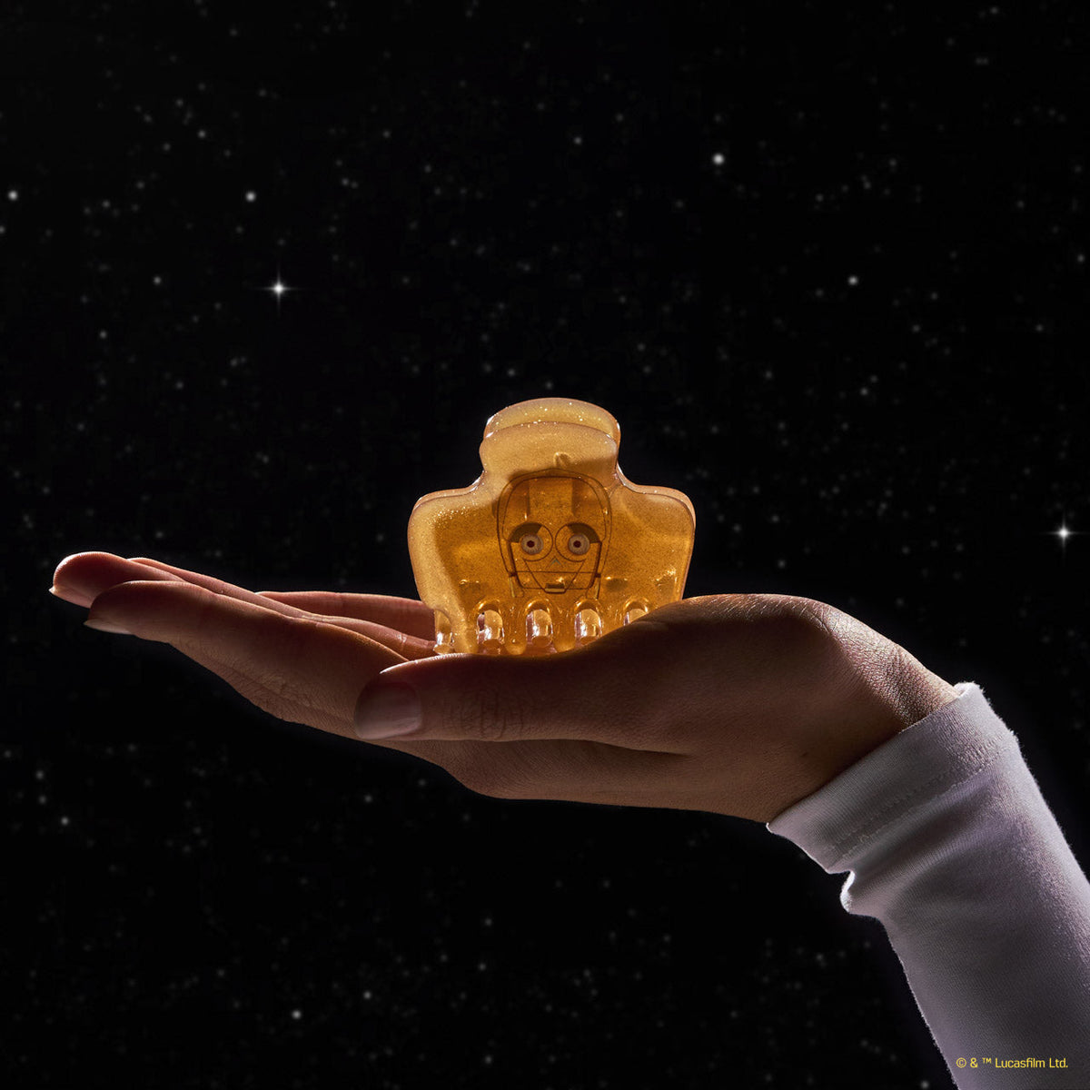 Star Wars™ & Kitsch Glitter Cloud Clip in C-3PO