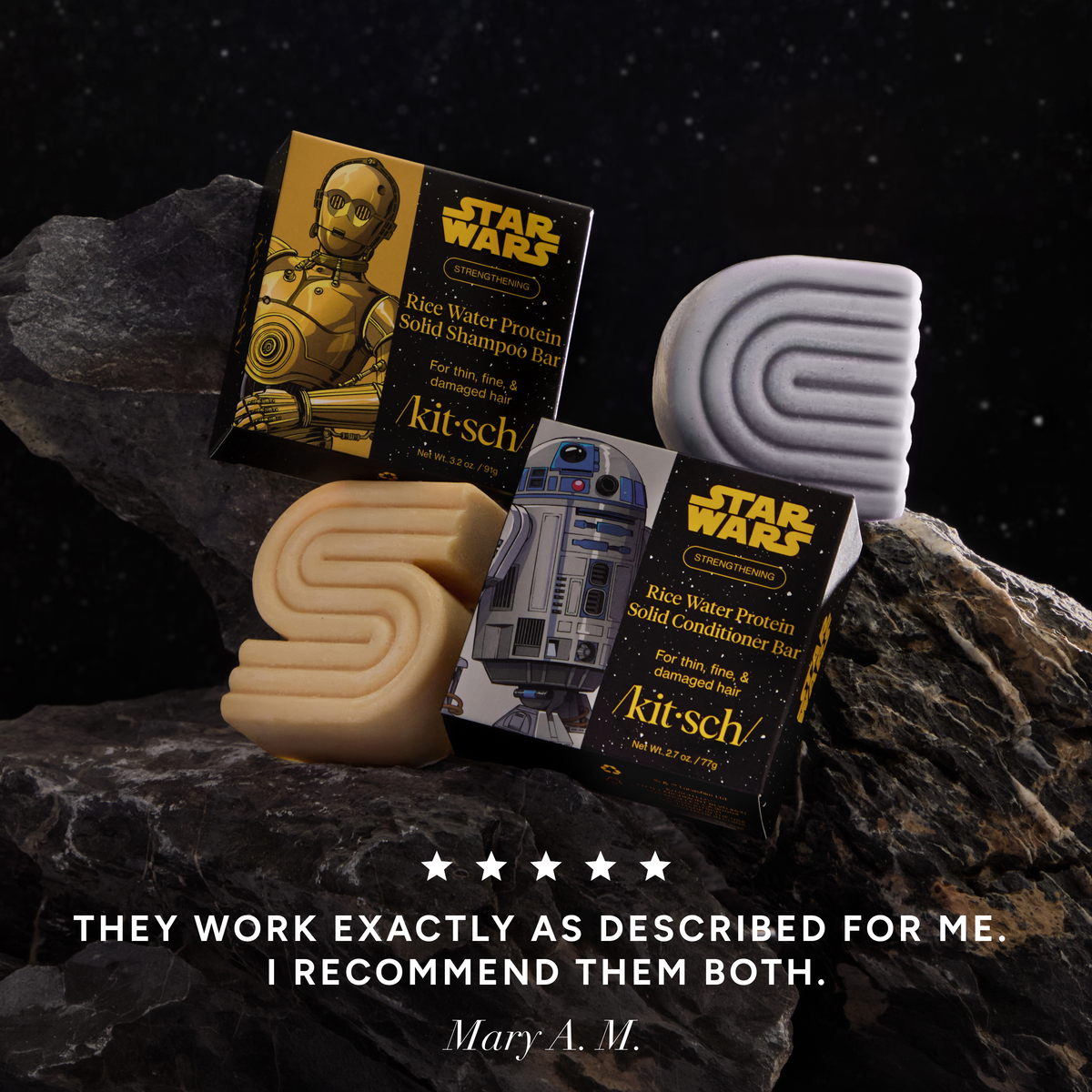 Star Wars™ & Kitsch Shampoo & Conditioner Combo