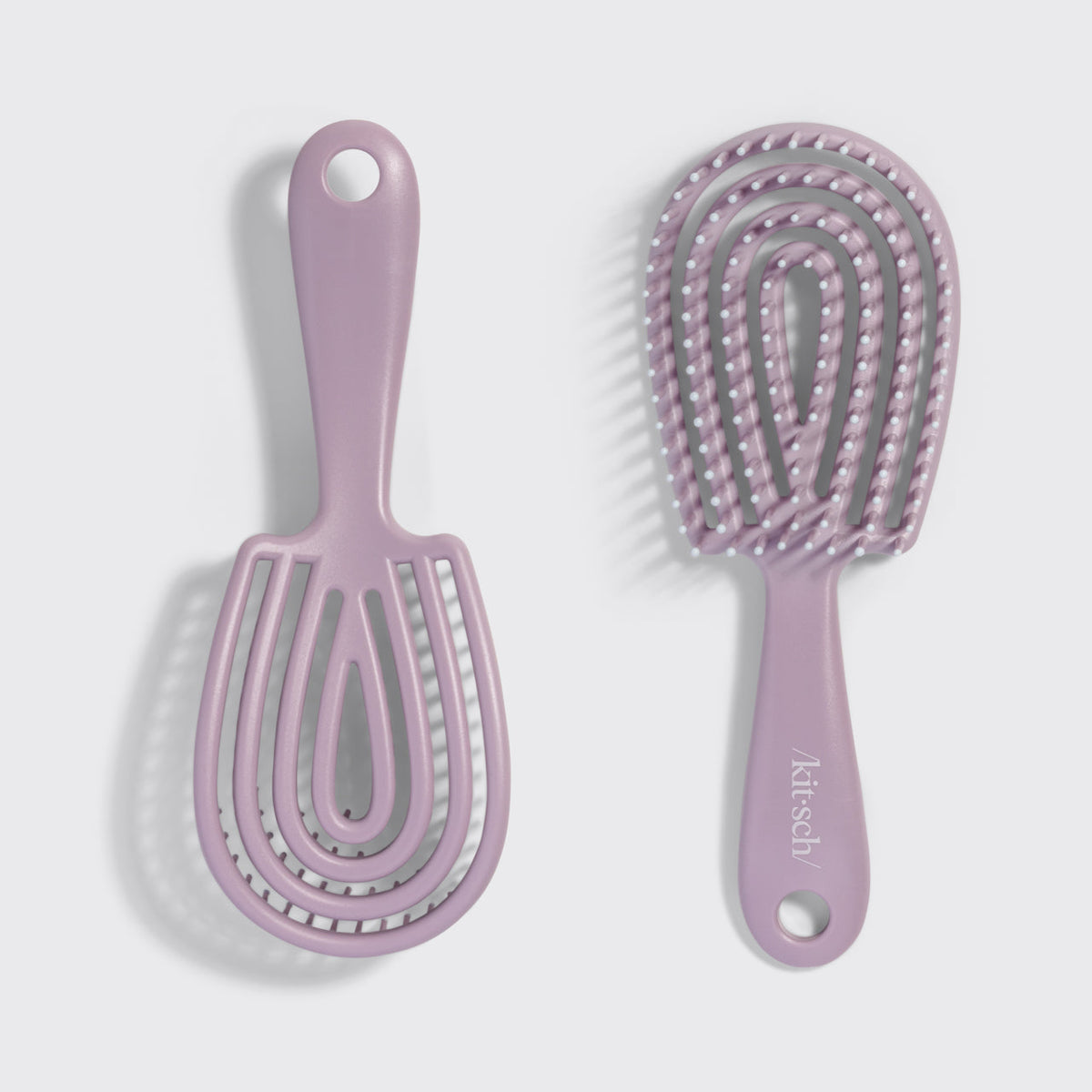 Soft Violet Detangling Flexi Brush - Mini