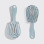 Haze Blue Detangling Flexi Brush - Mini