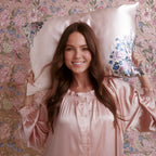 Bridgerton x Kitsch Satin Pillowcase in Wisteria 2 Pack