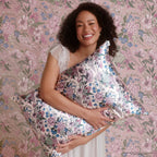 Bridgerton x Kitsch Satin Pillowcase in Wisteria 2 Pack