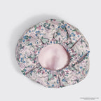 Bridgerton x Kitsch Satin-Lined Flexi Shower Cap in Wisteria