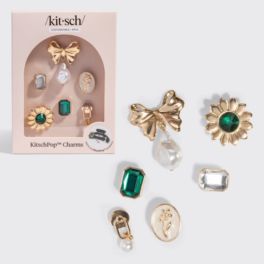 KitschPop™️ Charms in Vintage Emerald
