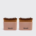 Terracotta Lymphatic Contour Face Brush - 2 Pack