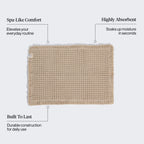 Camel Quick-Dry Bath Mat
