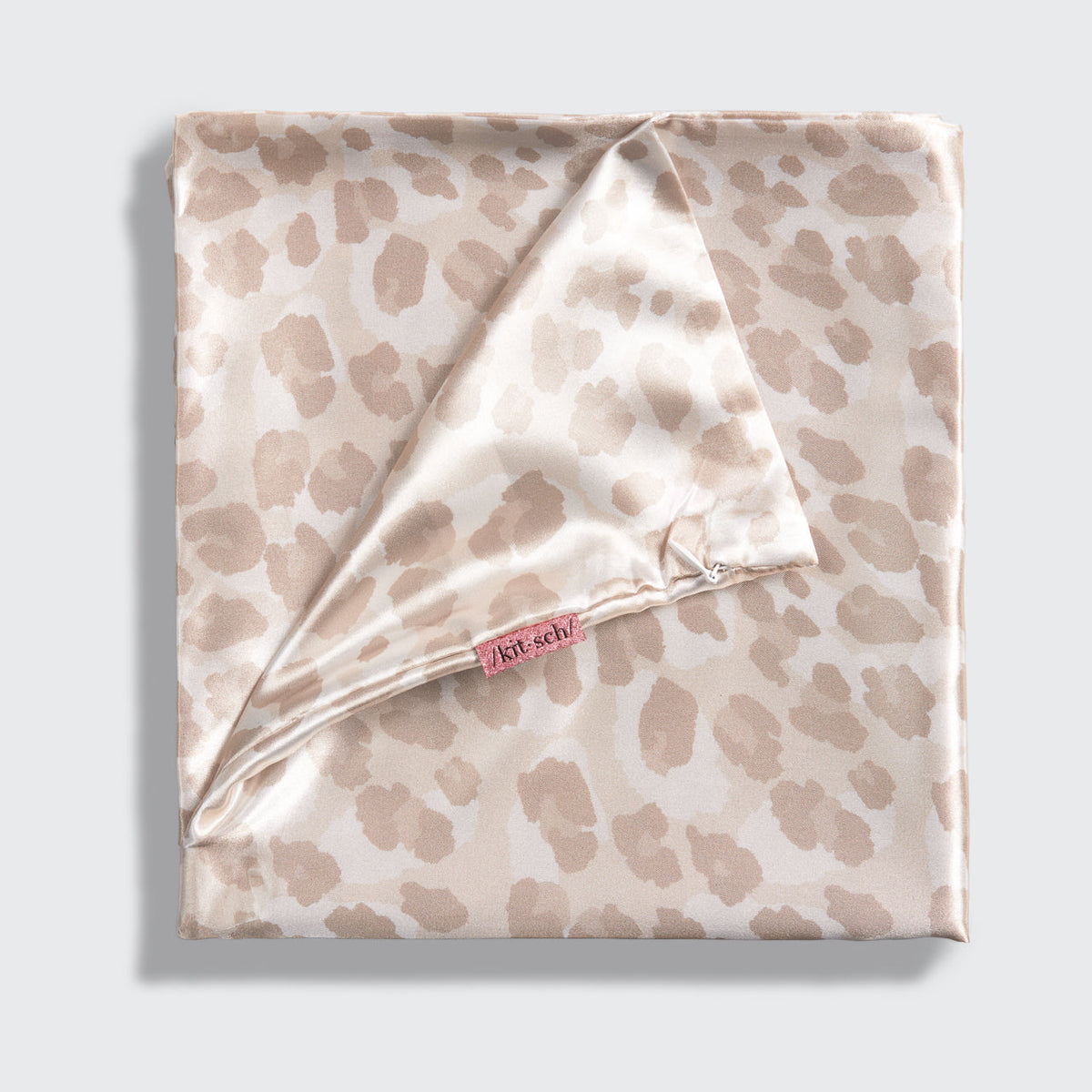 Satin Pillowcase in Leopard 2 Pack - King