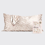 Satin Pillowcase in Leopard 2 Pack - King