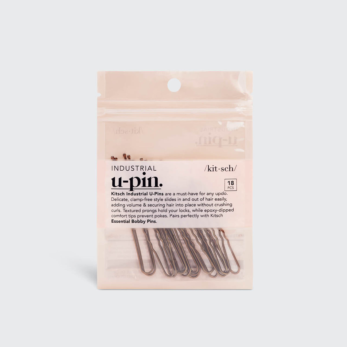 Brown U Pins 18pc Set