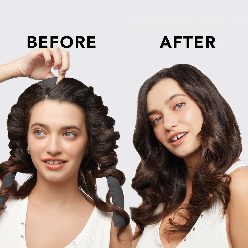 Charcoal + Black Nighttime Blowout Routine