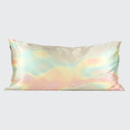 Satin Pillowcase in Aura 4 Pack - King