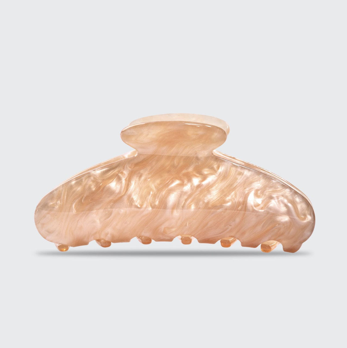 Blonde Marble Claw Clip