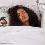 Kitsch x Wonder Woman Satin Pillowcase in Comic Print - King