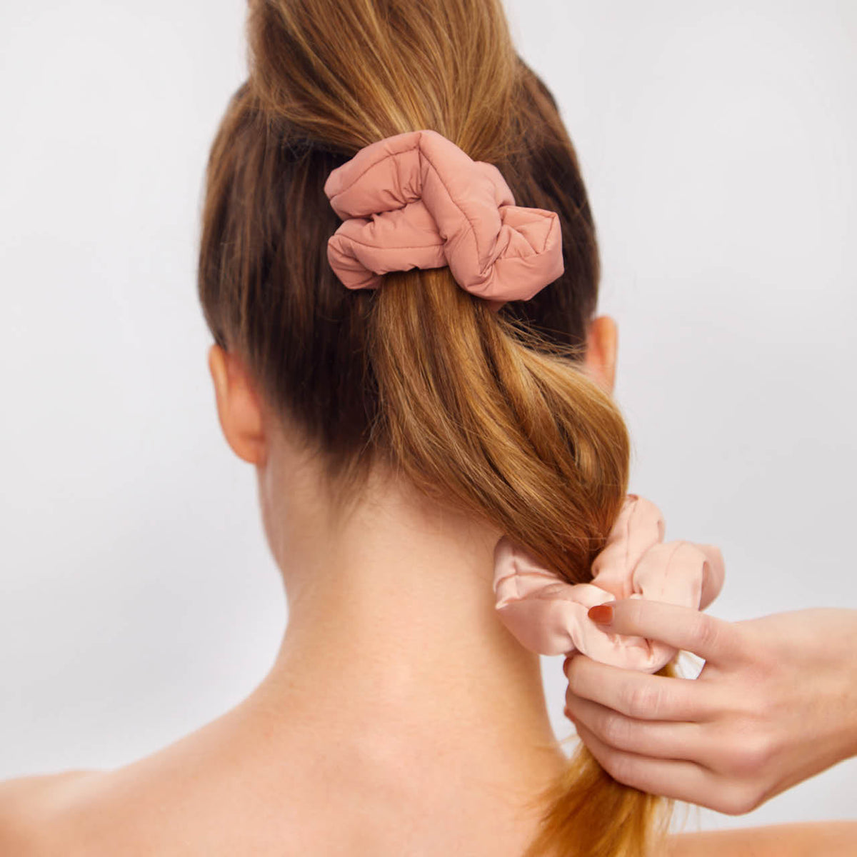 Rosewood Cloud Scrunchies 3pc Set