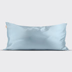 Satin Pillowcase in Haze Blue - King