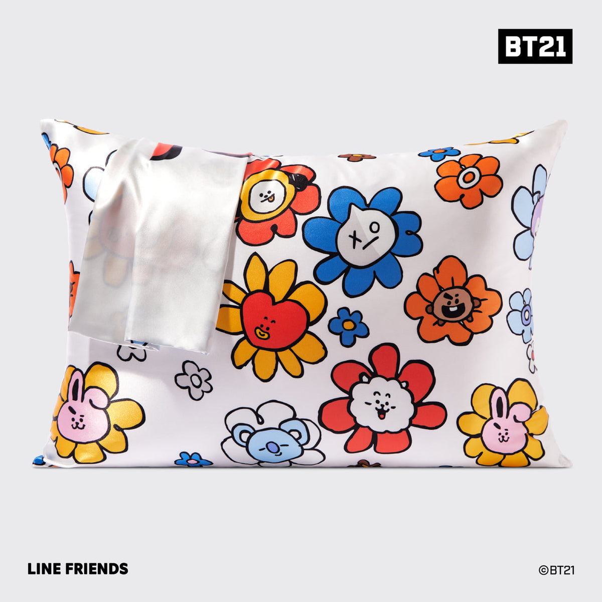 Kitsch x BT21 Satin Pillowcase in RJ