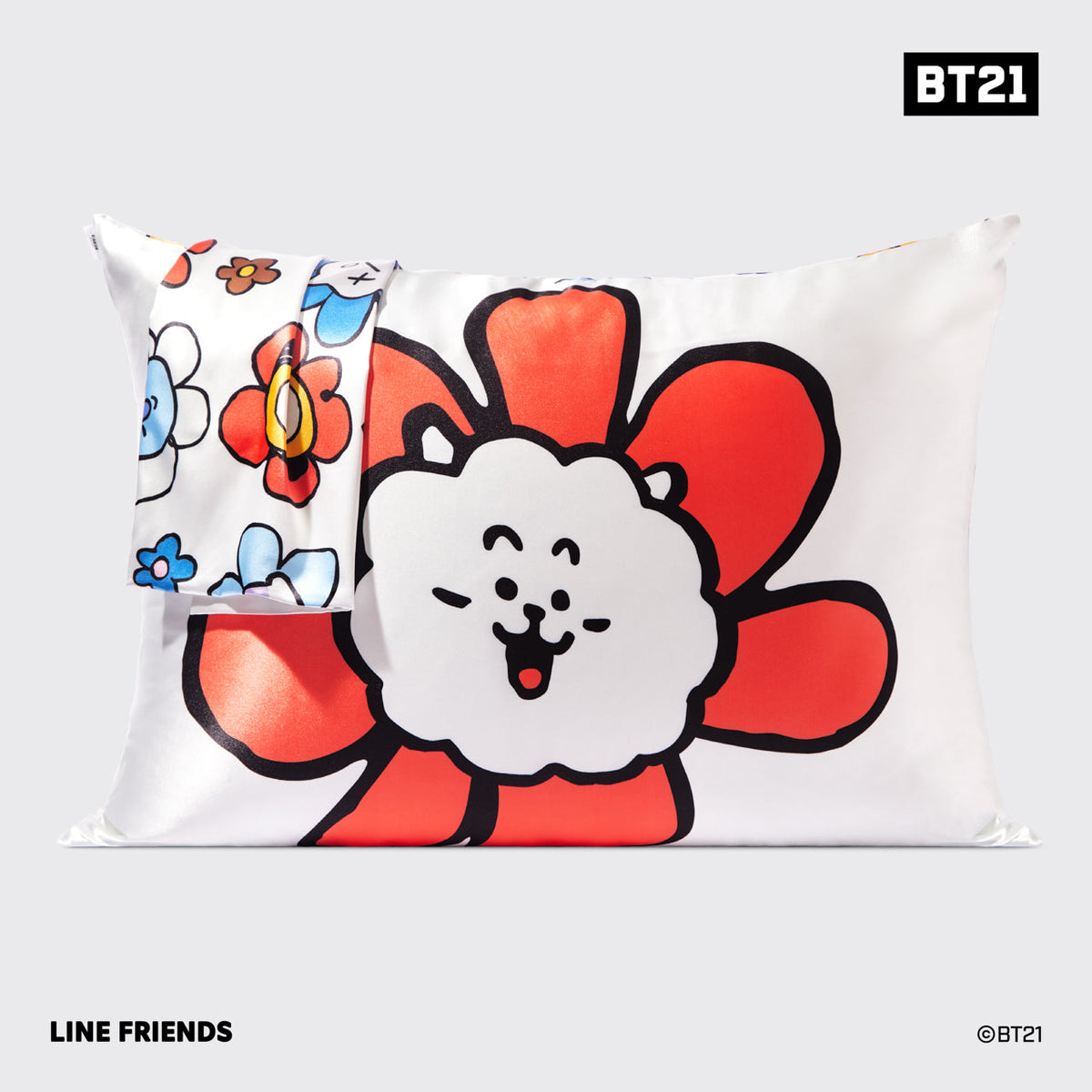 Kitsch x BT21 Satin Pillowcase in RJ