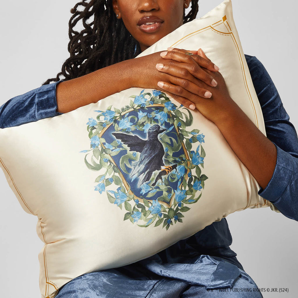Kitsch x Harry Potter Satin Pillowcase in Ravenclaw - King