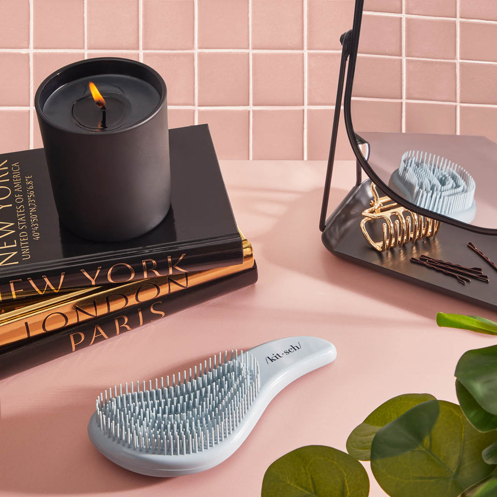 Haze Blue Detangling Brush