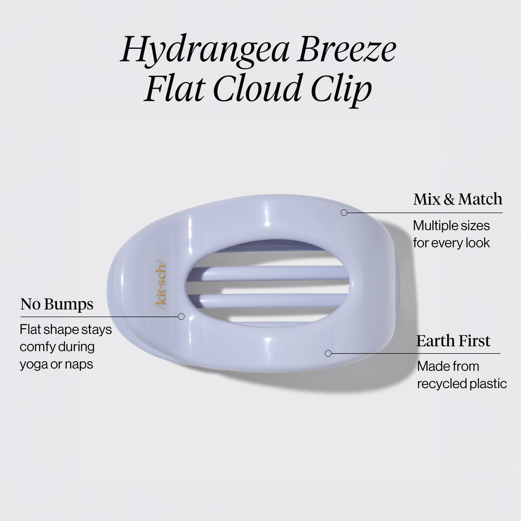 Hydrangea Breeze Flat Cloud Clip - Medium