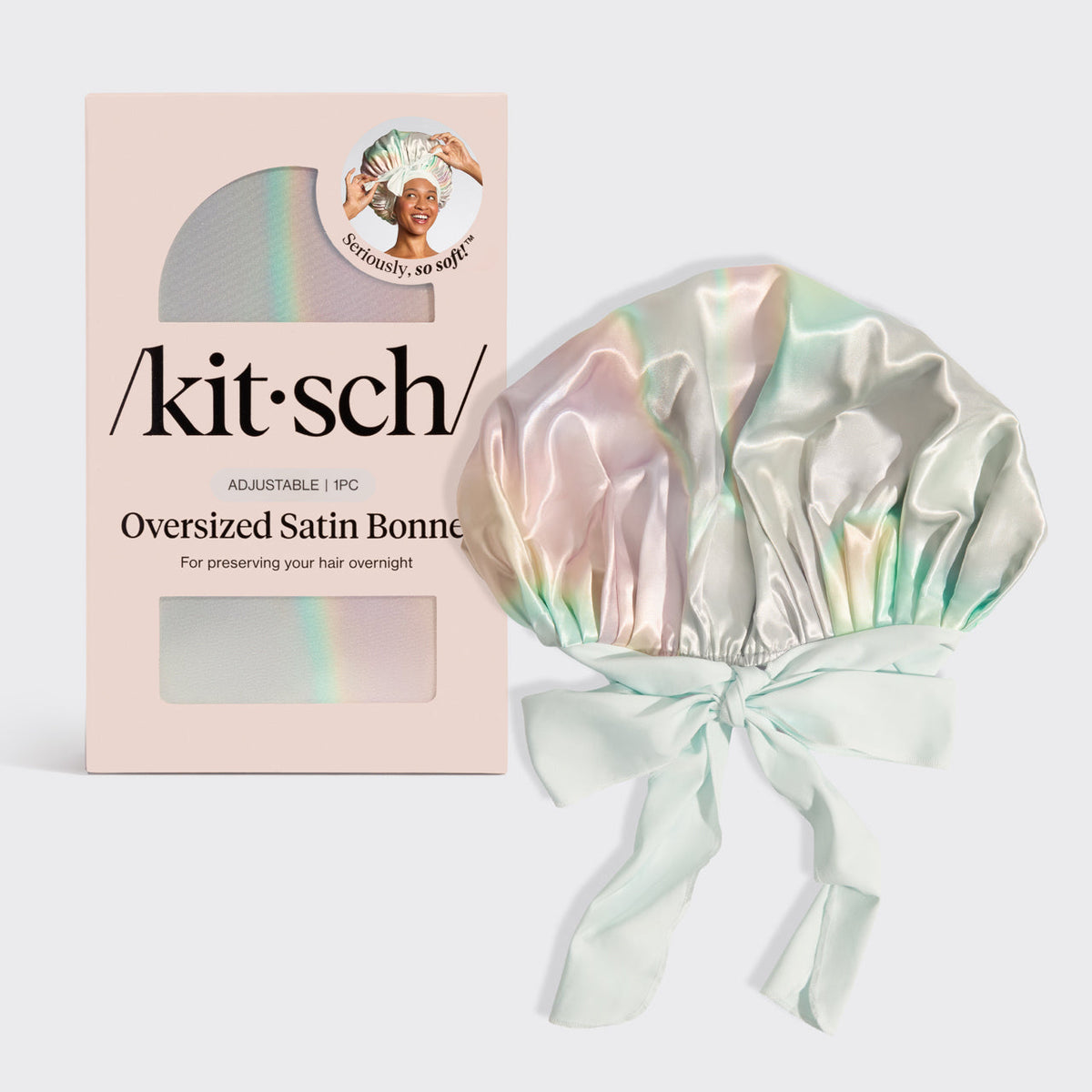 Aura Oversized Satin Bonnet