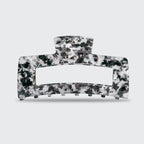Black Marble Jumbo Claw Clip