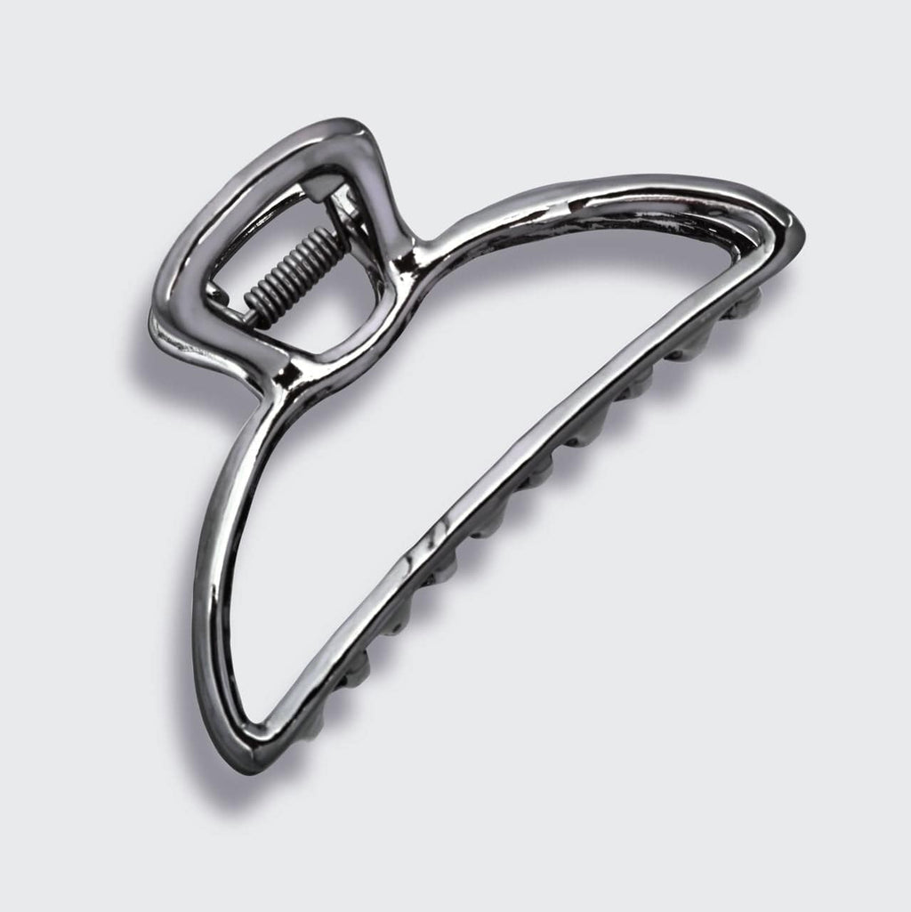Hematite Metal Claw Clip