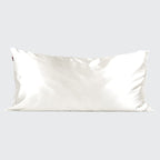 Satin Pillowcase in Ivory 4 Pack - King